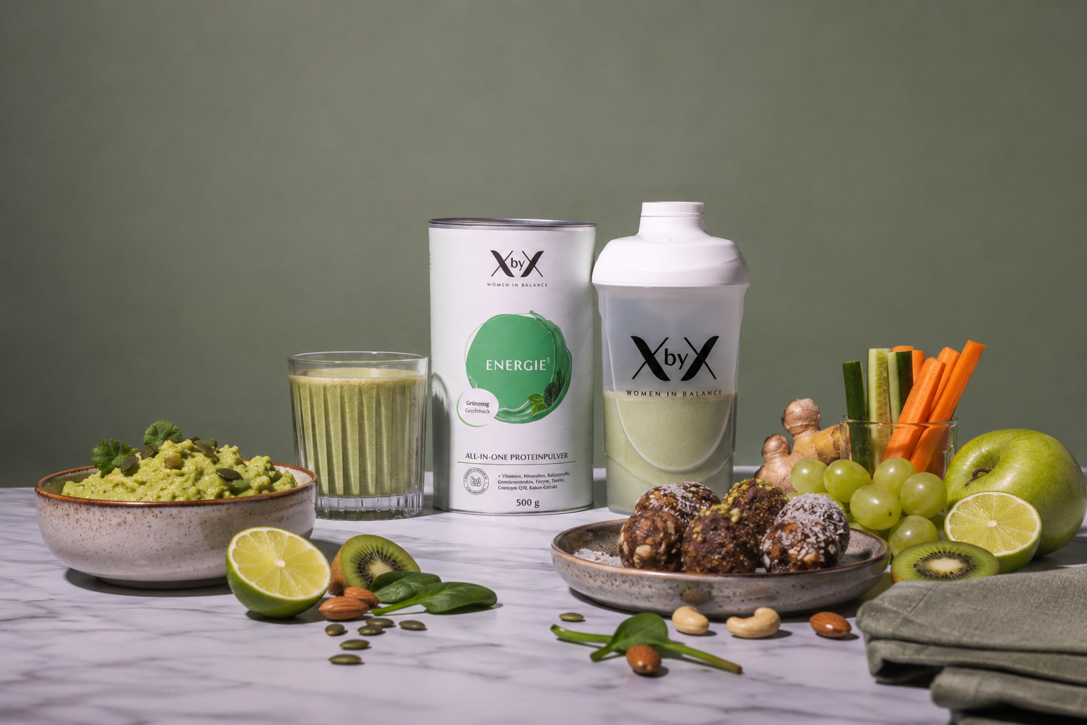Grüner wirds nicht: Rezepte mit Energie Grünzeug