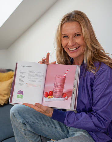 Figur in Balance Buch